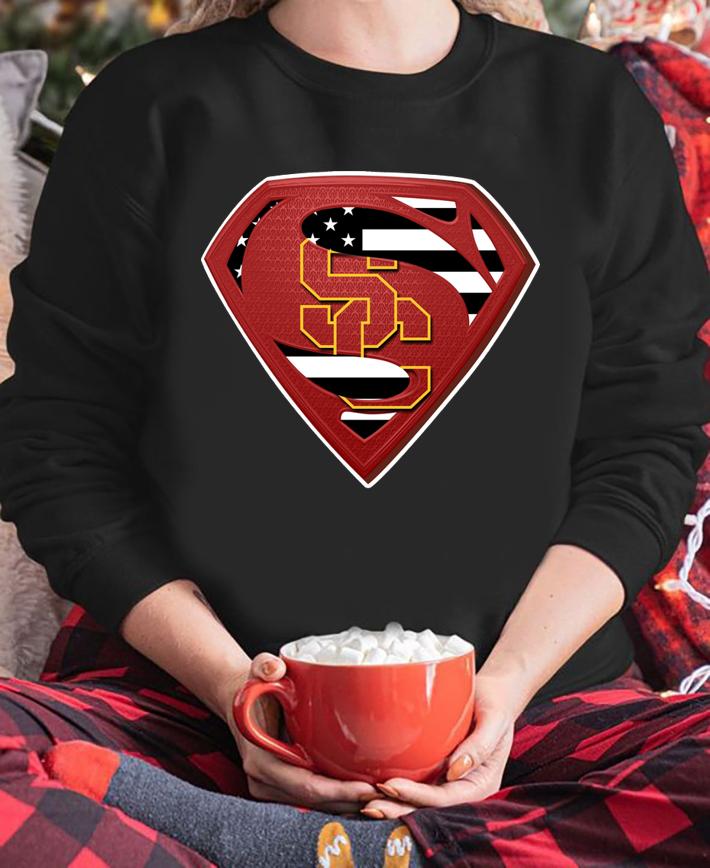 Usc Trojans Superman t-shirt sweatshirt
