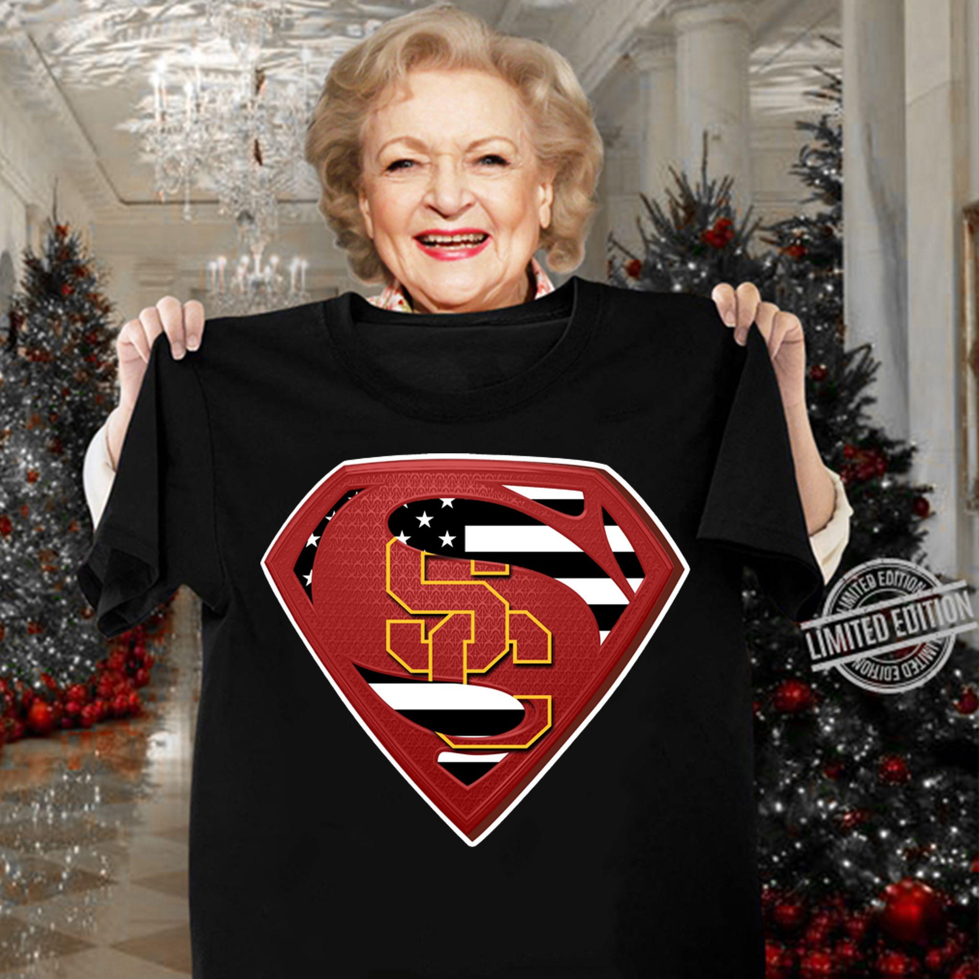 Usc Trojans Superman t-shirt woman shirt