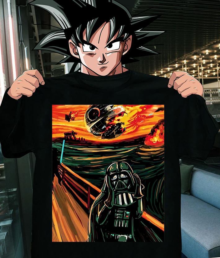 Dark Vader Mashup Van Gogh Star Wars t-shirt shirt