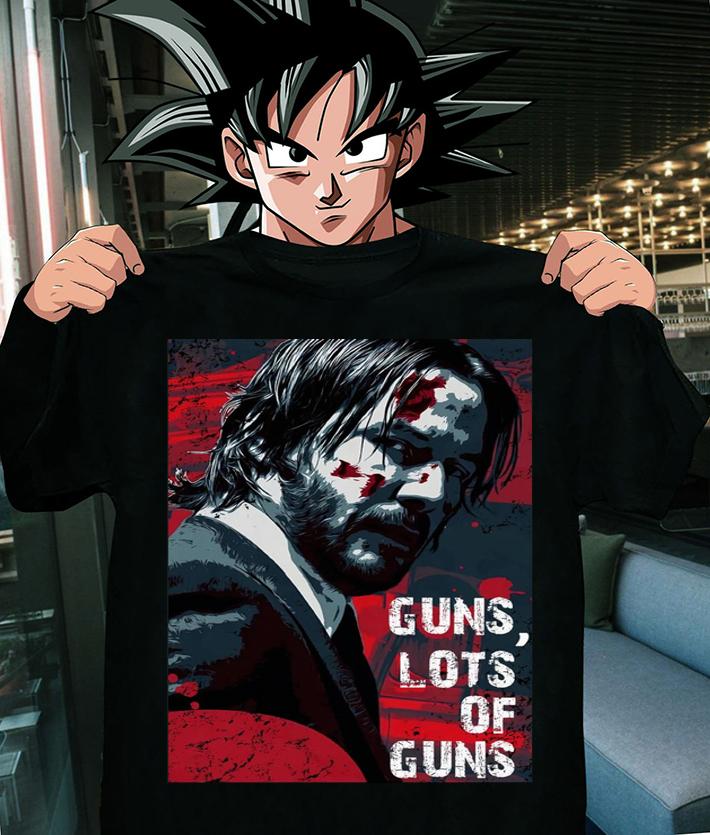 John Wick Guns lots ofs guns t-shirt shirt