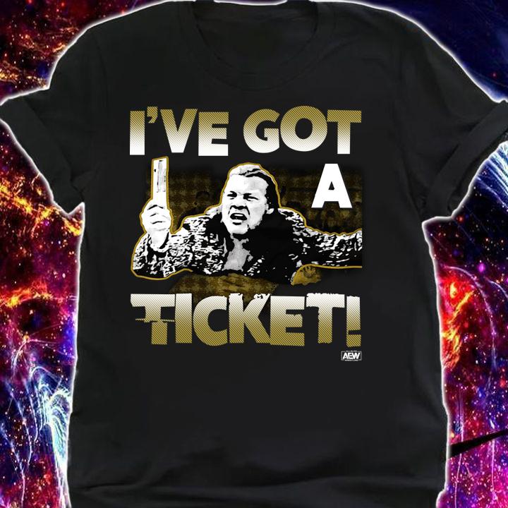 Chris Jericho I've got a ticket t-shirt shirt