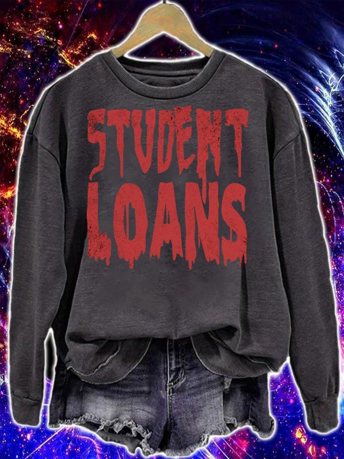 Hot Students Loans Payment Halloween Costume Idea Group t-shirt sweatshirt