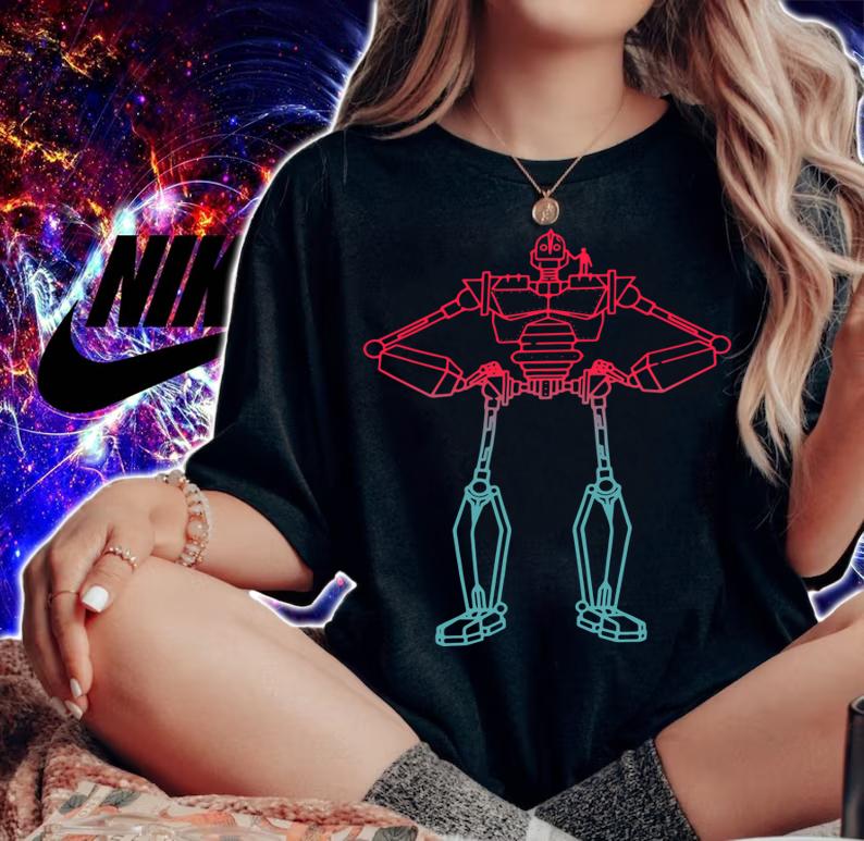 Mondo The Iron Giant t-shirt woman shirt