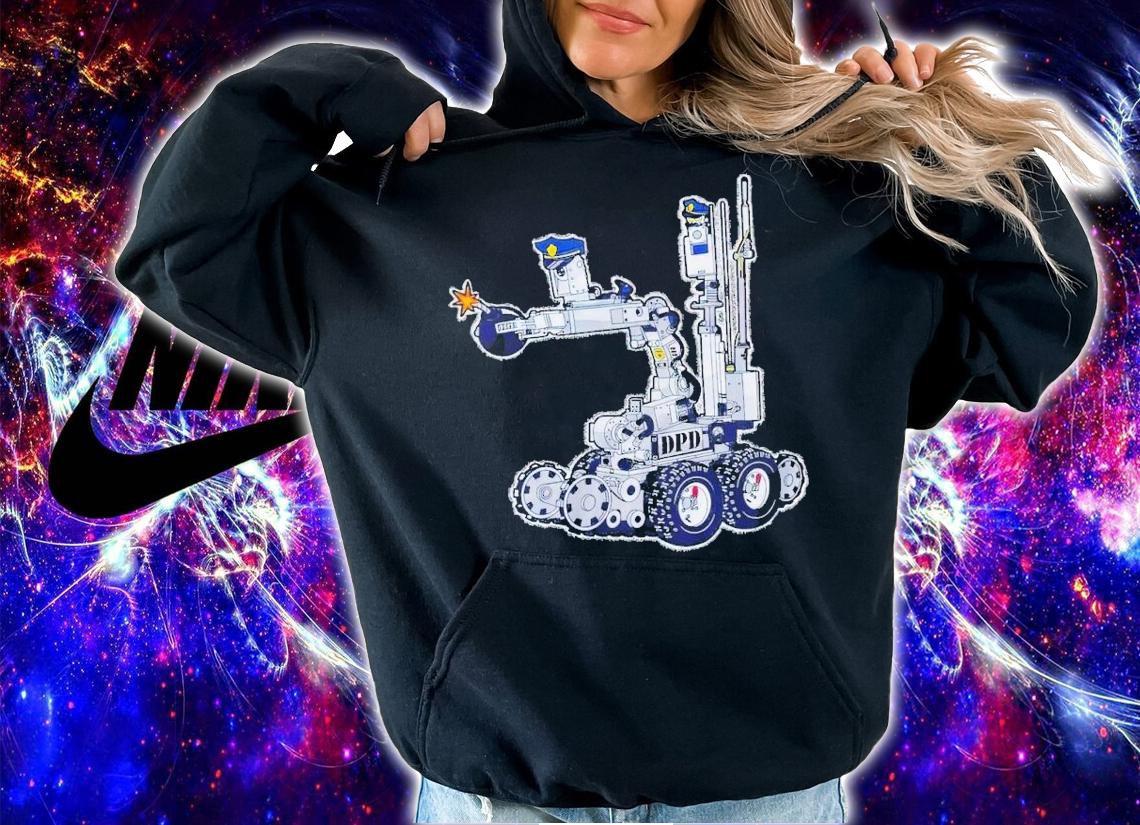 Donut operator Dallas bomb robot t-shirt hoodie