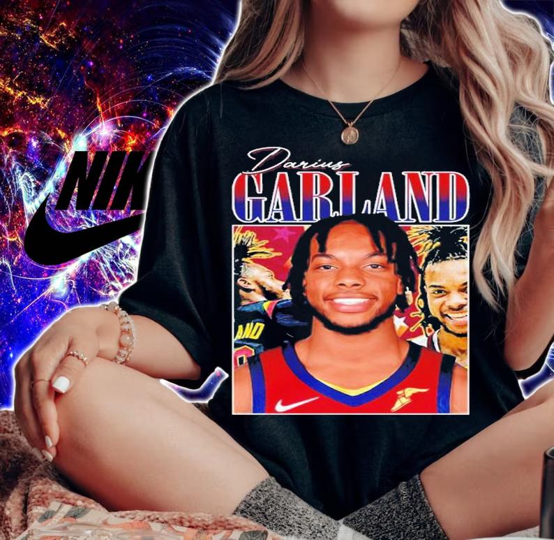 Basketball Darius Garland Pros Player Vintage Shirt t-shirt woman shirt