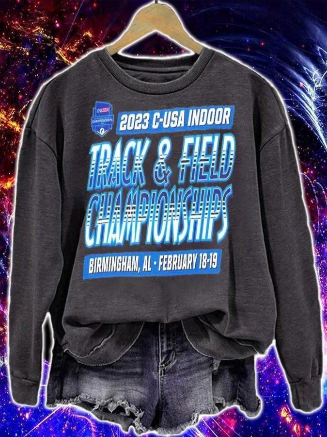 2023 C-USA Indoor track and field Championships Birmingham AL shirt t-shirt sweatshirt