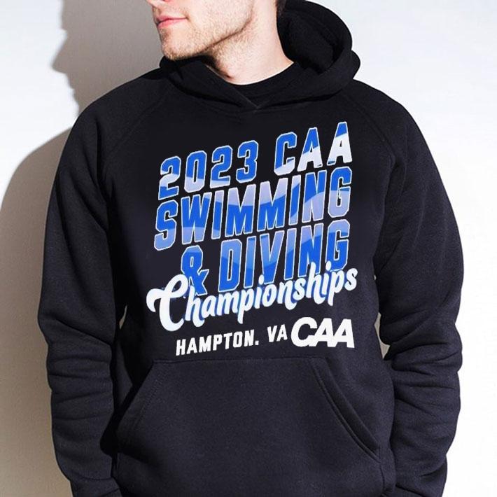 2023 CAA swimming and diving Championships Hampton shirt t-shirt hoodie