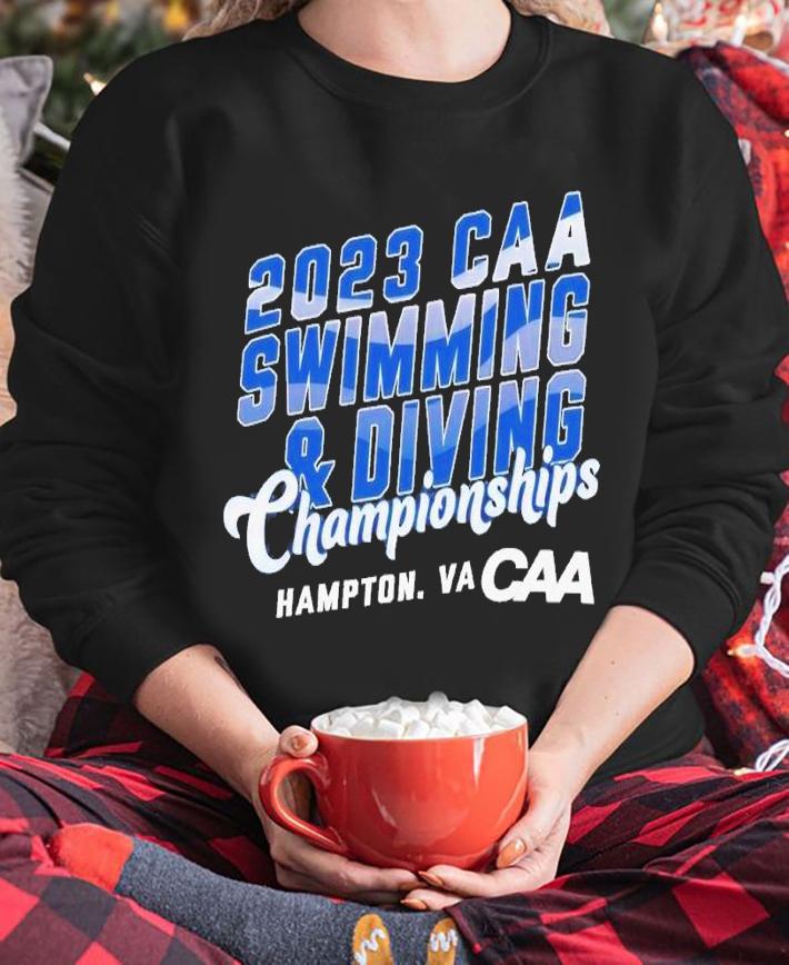 2023 CAA swimming and diving Championships Hampton shirt t-shirt sweatshirt