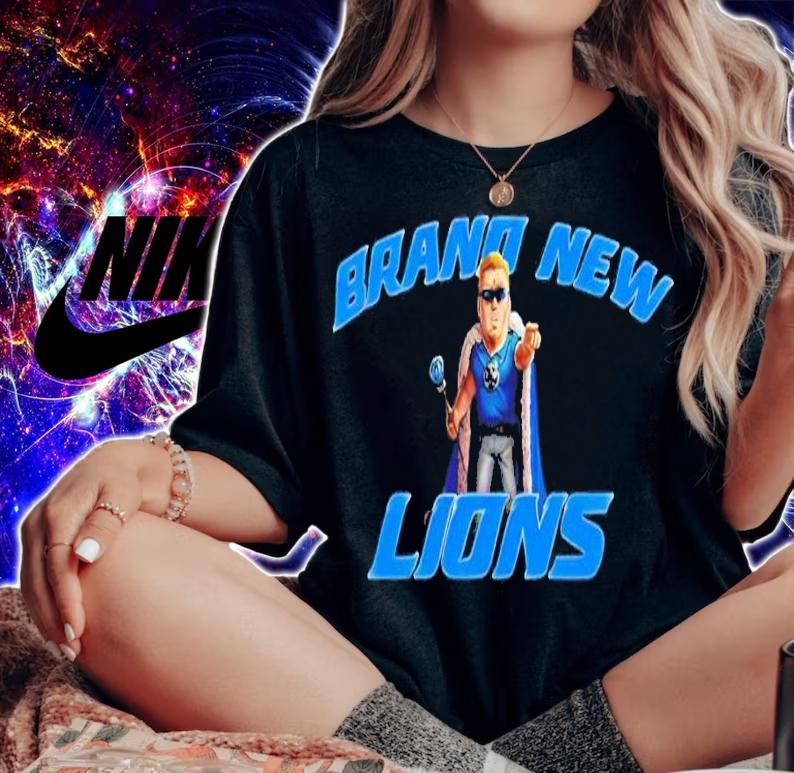 Brand New Lions shirt t-shirt woman shirt