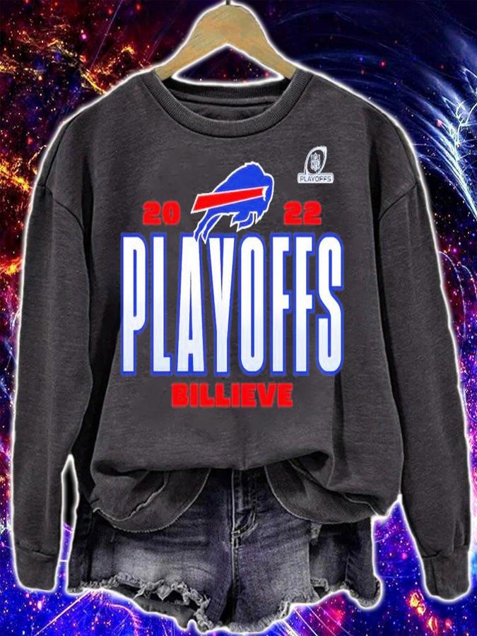 Buffalo Bills NFL Playoffs Billieve 2022 Shirt t-shirt sweatshirt