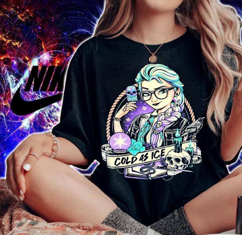 Frozen Elsa be cold as ice shirt t-shirt woman shirt