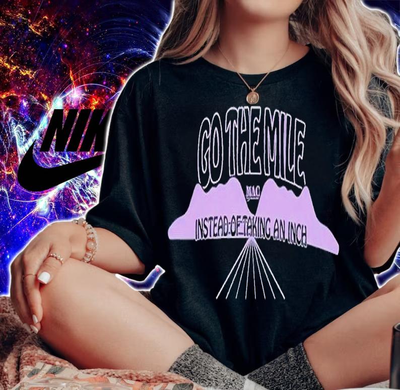 Go the Mile shirt t-shirt woman shirt