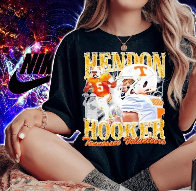 Hendon Hooker Tennessee Volunteers T-Shirt t-shirt woman shirt