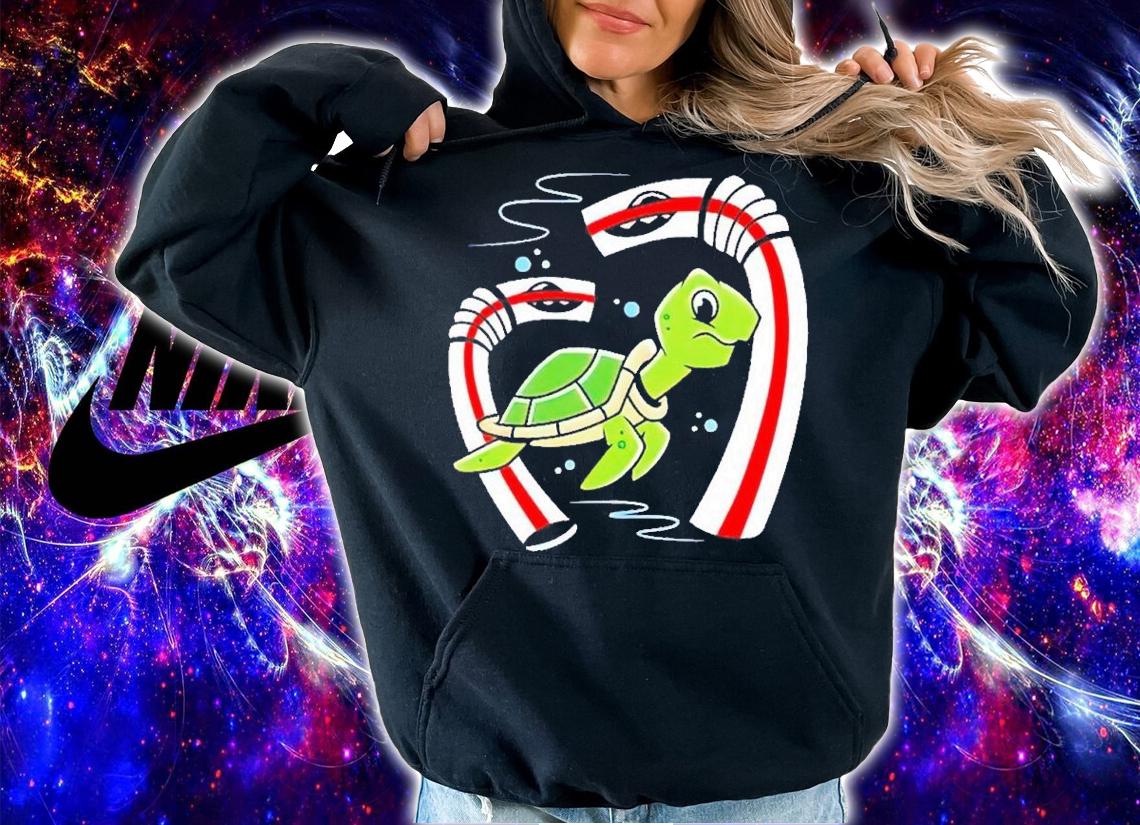 No straws for turtles shirt t-shirt hoodie