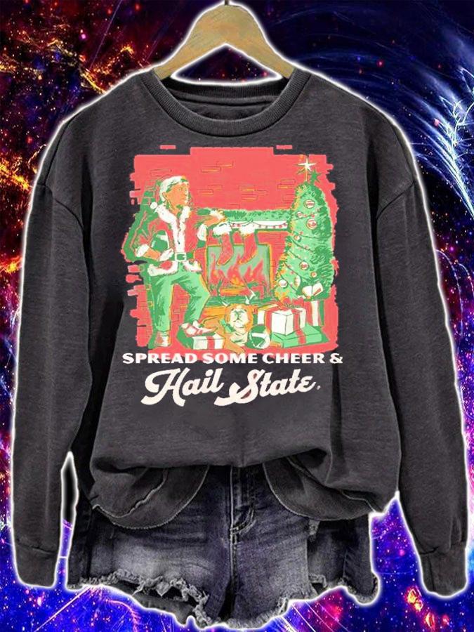 Mississippi State Mike Leach Merry Christmas Shirt t-shirt