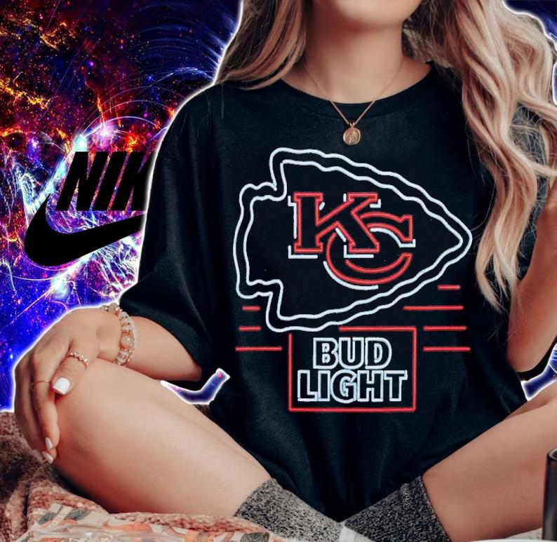 NFL X Bud Light X Chiefs shirt t-shirt