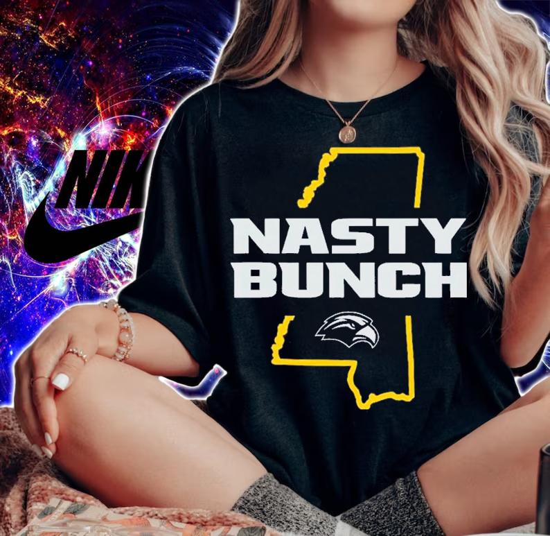 Southern Miss Nasty Bunch Usm Golden Eagles T-Shirt t-shirt