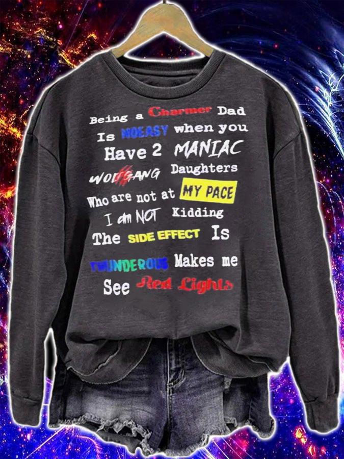 Being A Charmer Dad Is No Easy Maniac 2022 Tour North America Shirt t-shirt