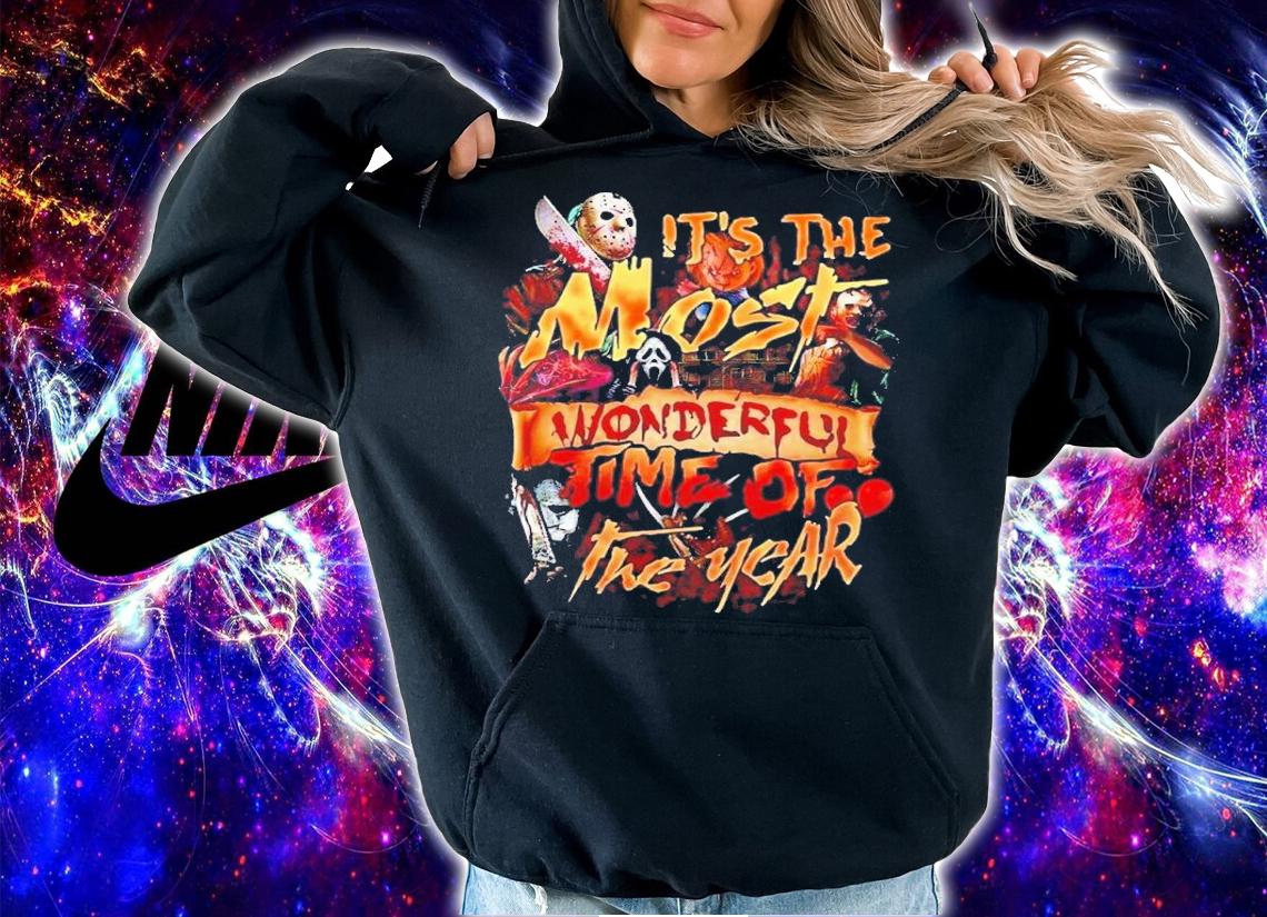 Halloween It's The Most Wonderful Time Of The Year Shirt t-shirt hoodie