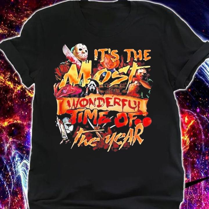 Halloween It's The Most Wonderful Time Of The Year Shirt t-shirt shirt