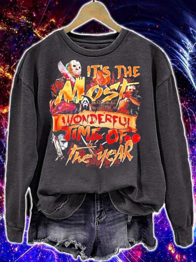 Halloween It's The Most Wonderful Time Of The Year Shirt t-shirt sweatshirt
