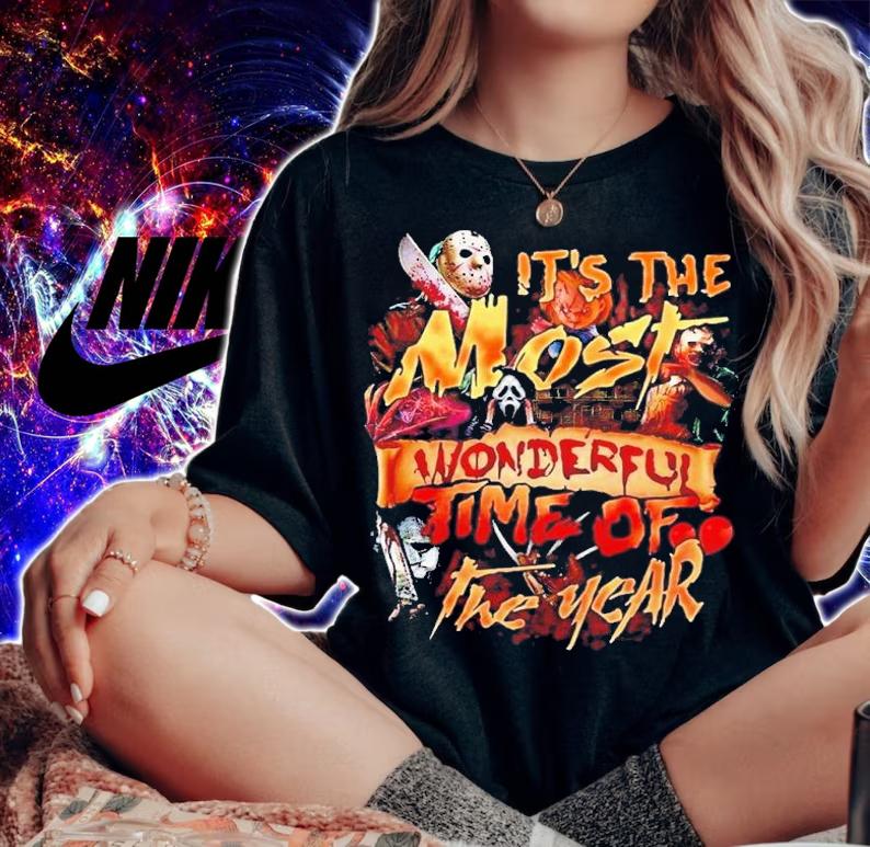 Halloween It's The Most Wonderful Time Of The Year Shirt t-shirt woman shirt