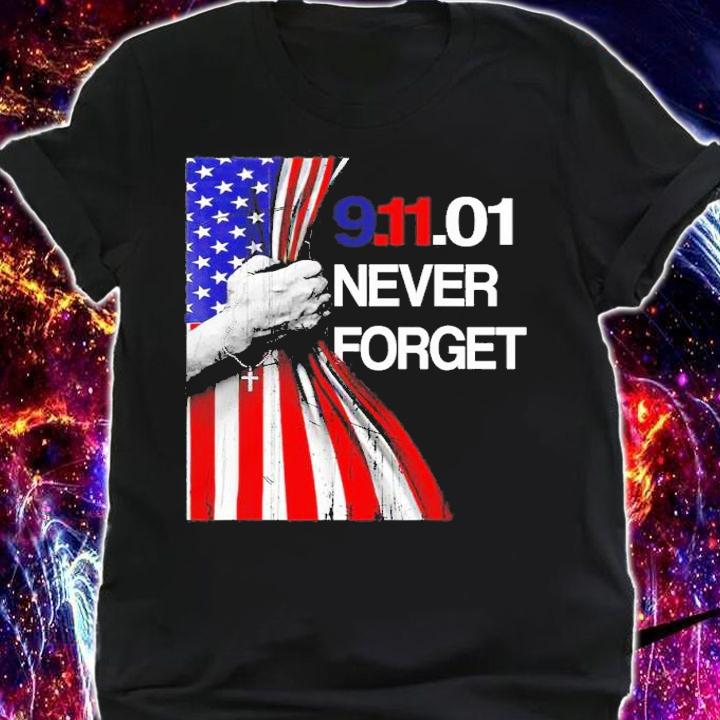 Patriot Day Never Forget 911 USA Shirt t-shirt
