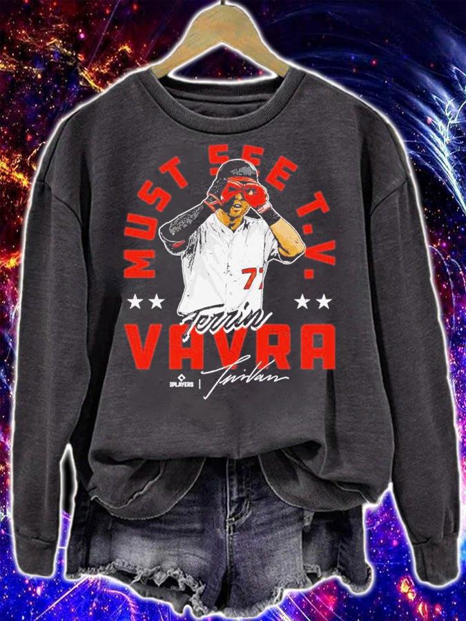 Terrin Vavra Baltimore Binoculars Baseball Shirt t-shirt sweatshirt