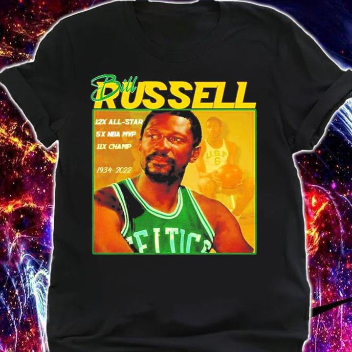 Bill Russell 1934 2022 Bill Russell shirt t-shirt shirt