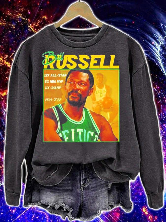 Bill Russell 1934 2022 Bill Russell shirt t-shirt sweatshirt
