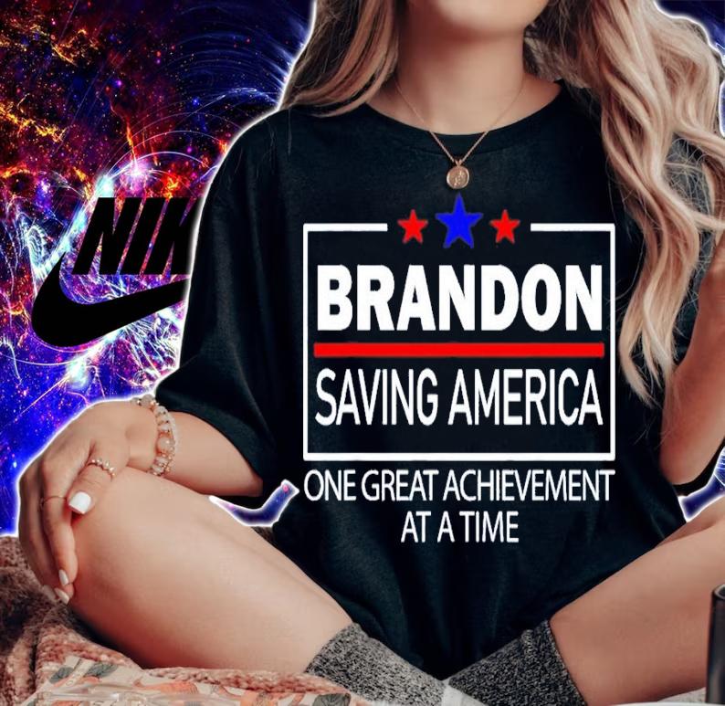 Brandon Saving America Political Republican Biden And The Ho shirt t-shirt