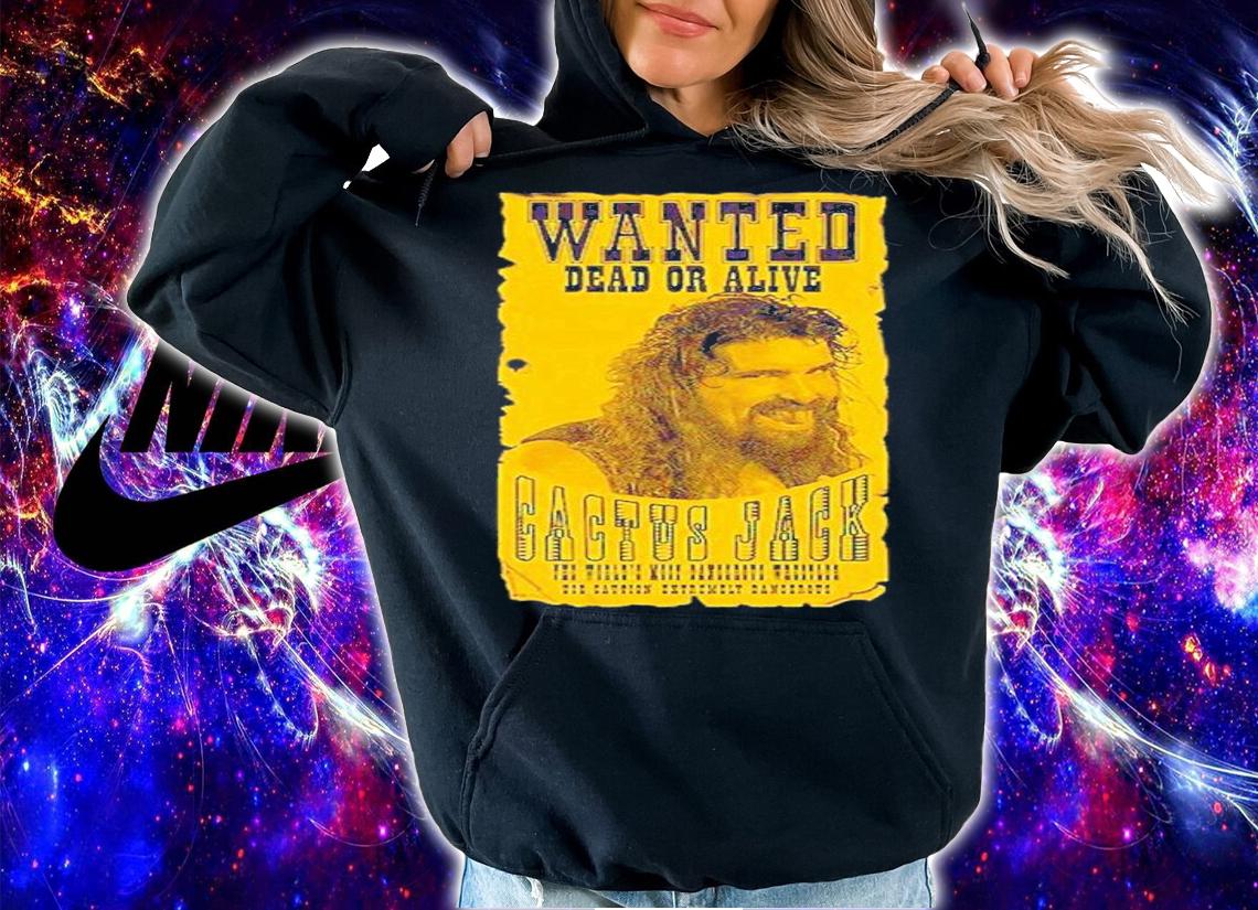 Cactus Jack Wanted Retro shirt t-shirt hoodie
