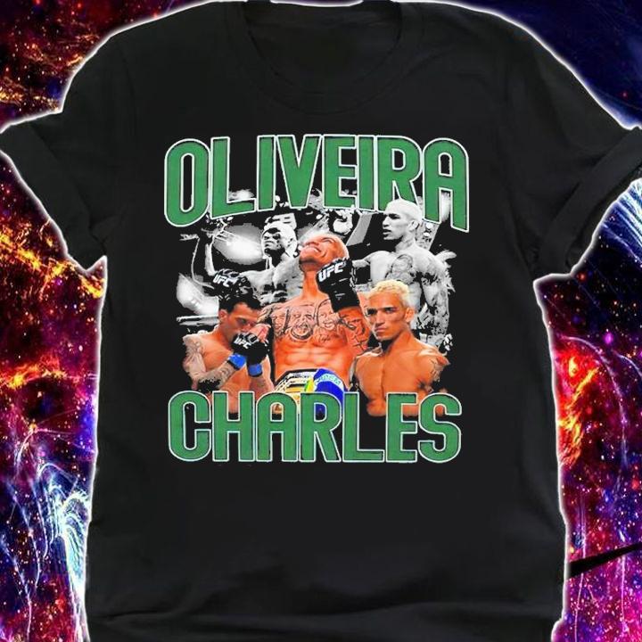 Charles Oliveira Do Bronx Bootleg 90s Style Shirt t-shirt shirt