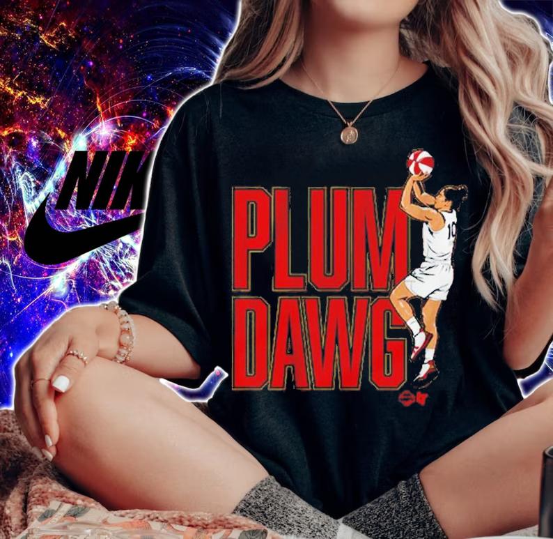 Kelsey Plum Plum Dawg shirt t-shirt woman shirt