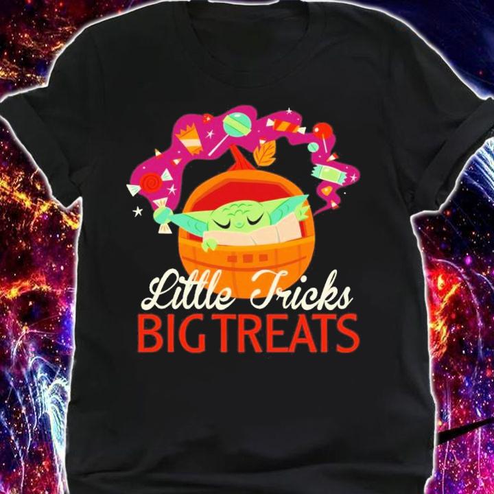Little Tricks Big Treats Star Wars Halloween Shirt t-shirt shirt