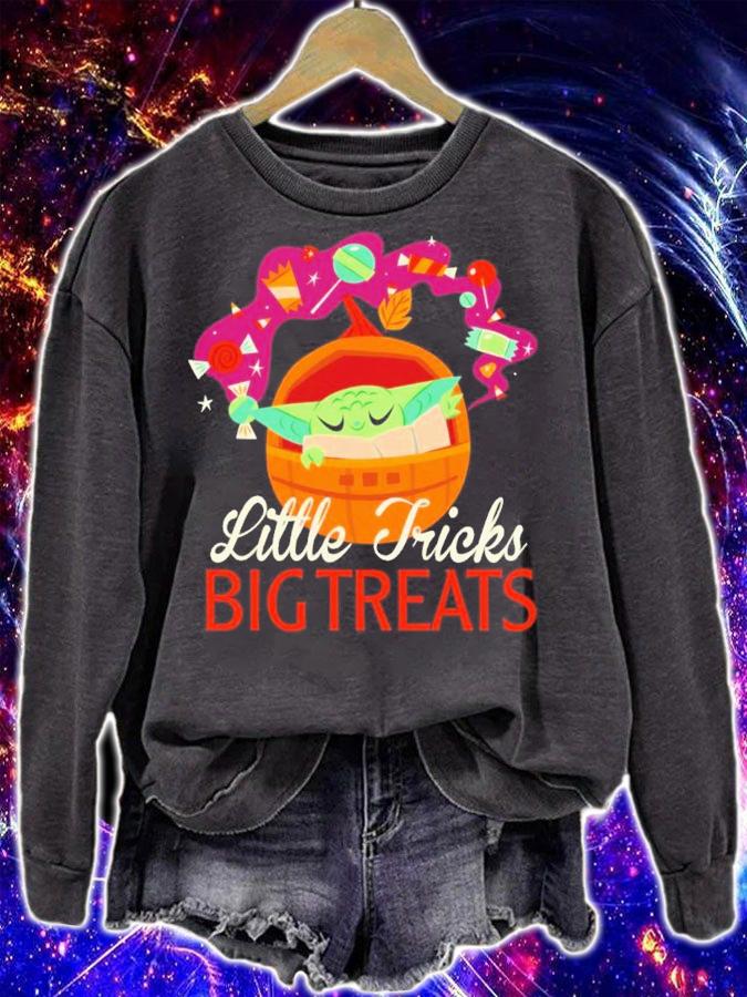 Little Tricks Big Treats Star Wars Halloween Shirt t-shirt sweatshirt