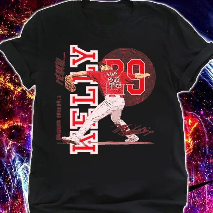 Merrill Kelly Arizona Vertical Type Baseball Signature Shirt t-shirt