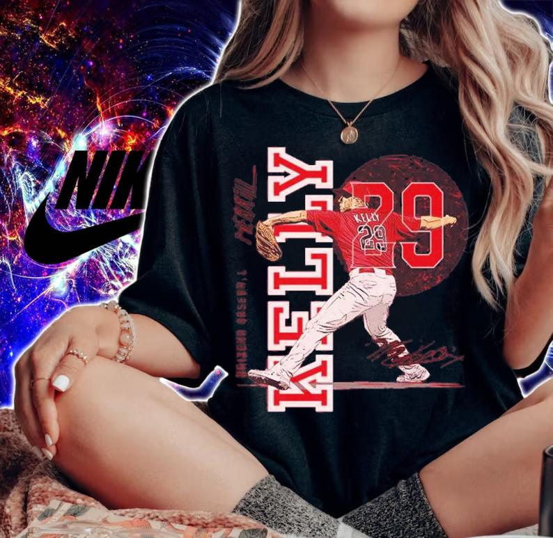Merrill Kelly Arizona Vertical Type Baseball Signature Shirt t-shirt