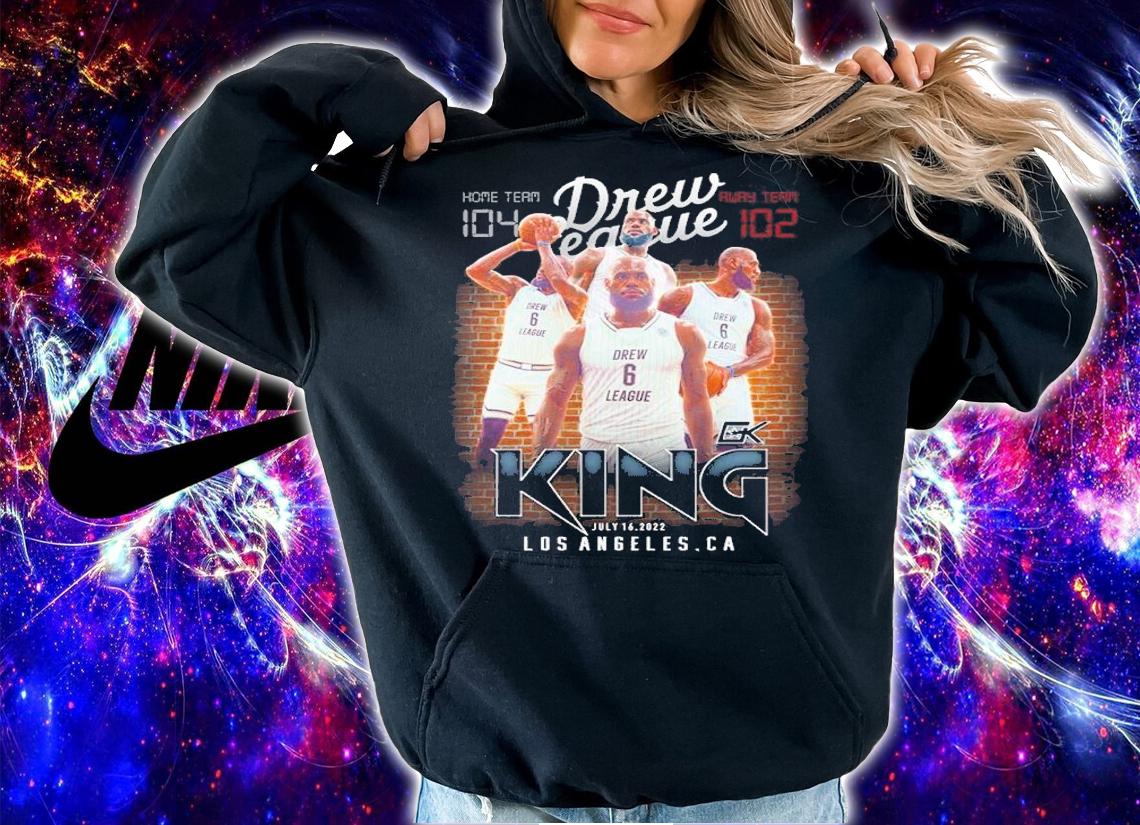 Lebron James Drew League King shirt t-shirt