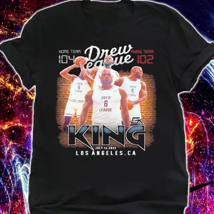 Lebron James Drew League King shirt t-shirt