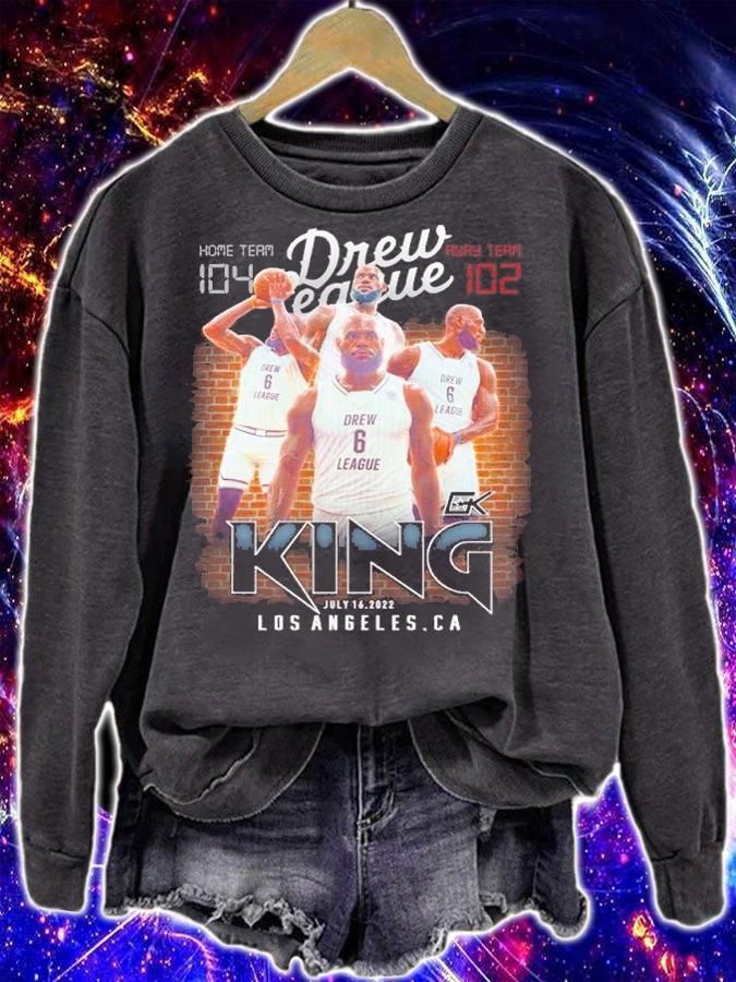 Lebron James Drew League King shirt t-shirt