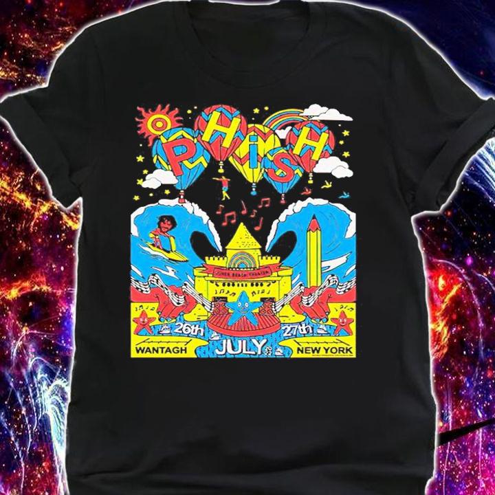 Phish Wantagh New York T-Shirt t-shirt