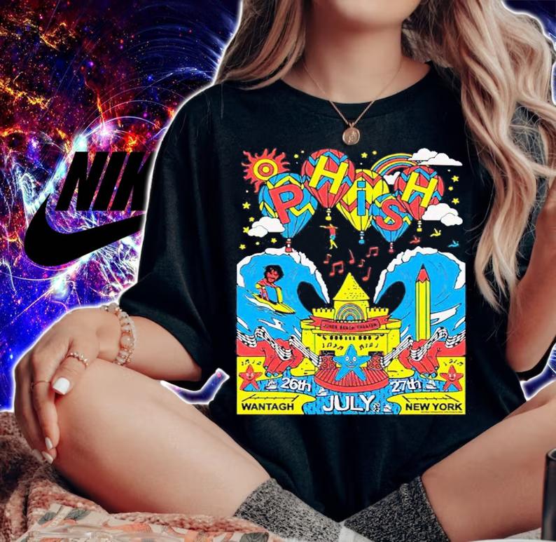 Phish Wantagh New York T-Shirt t-shirt