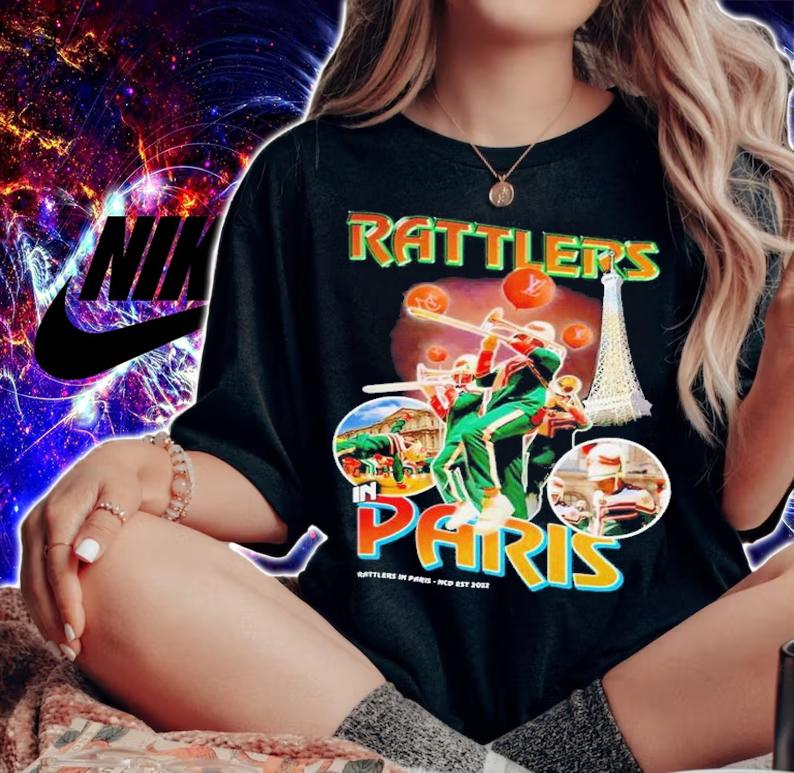 Rattlers In Paris Bragg Different Shirt t-shirt woman shirt