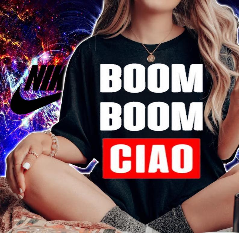 Boom Boom Ciao T-Shirt t-shirt woman shirt