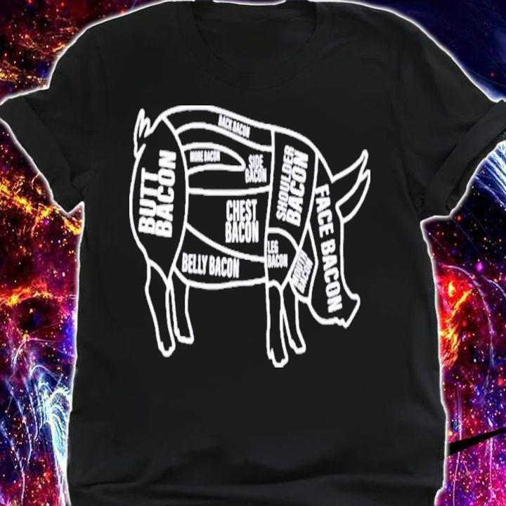 Chris Cillizza Butt Bacon Face Bacon T-Shirt t-shirt
