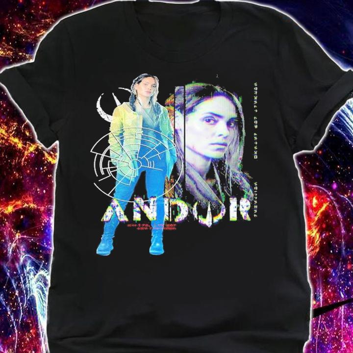 Star Wars Andor Female Rebel Glitched shirt t-shirt shirt