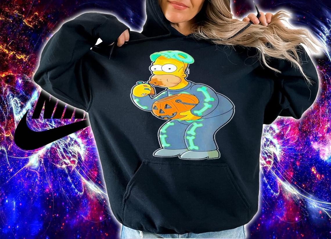 The Simpsons Homer Candy Feast Treehouse Of Horror Halloween T-Shirt t-shirt