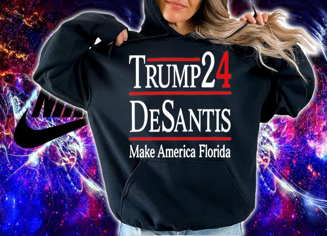 Trump 24 Desantis Make America Florida Shirt t-shirt