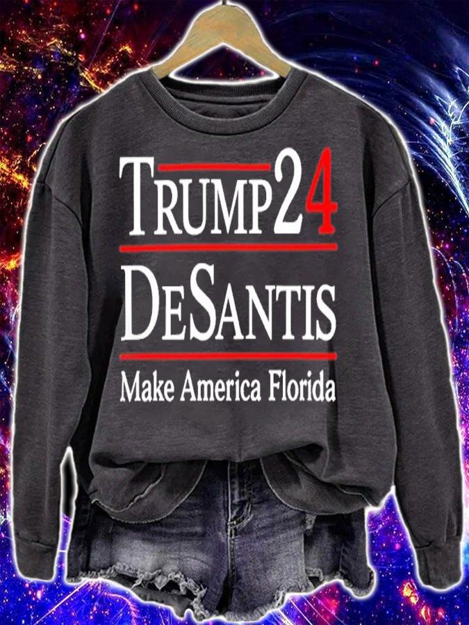 Trump 24 Desantis Make America Florida Shirt t-shirt